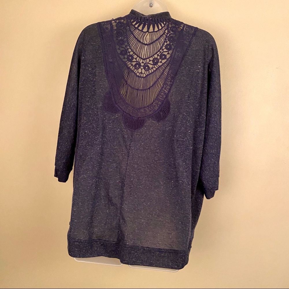 💝Rewind Blue Kimono Cardigan AU - Picture 2 of 5